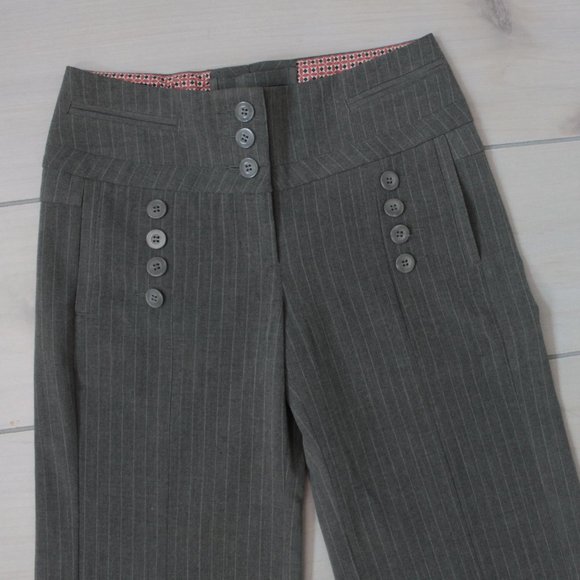 Anthropologie Cartonnier Wide Leg LR Corset Pants 0 - Picture 3 of 7